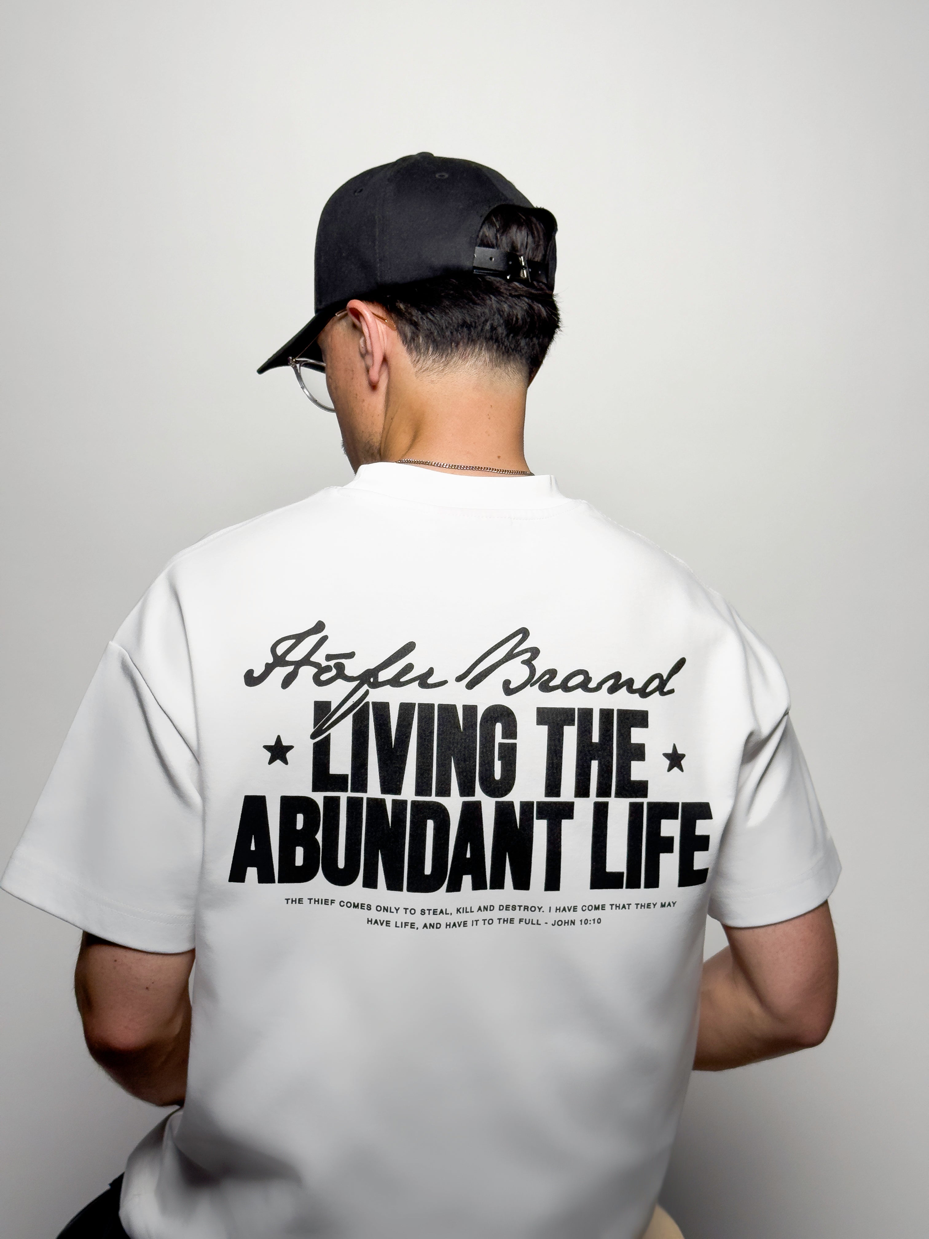 LIVING THE ABUNDANT LIFE HEAVYWEIGHT TEE